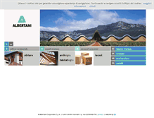 Tablet Screenshot of albertani.com